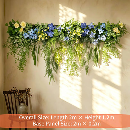 Artificial Green Plant Wall Hanging Decor, Simulation Plant Vine Water