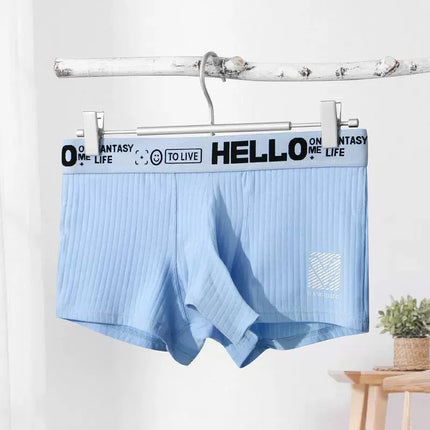Men's Open Elephant Nose Boxer Shorts Cotton Comfortable Breathable Male Separate Long Penis Pouch Underpants Sexy Underwear mens-open-elephant-nose-boxer-shorts-cotton-comfortable-breathable-male-separate-long-penis-pouch-underpants-sexy-underwear