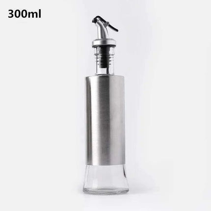 Chic Stainless Steel and Glass Oil and Vinegar Dispenser: A Culinary Must-Have