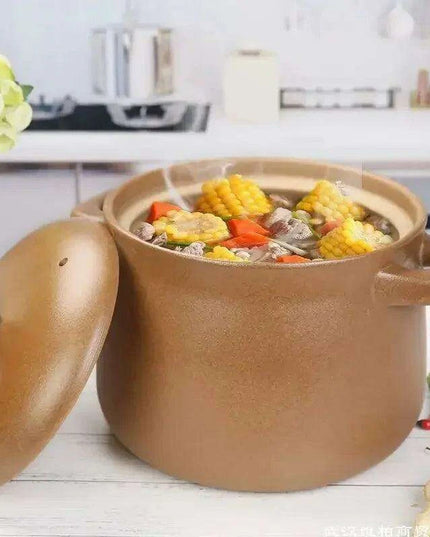 Expectant Mothers' Traditional Chinese Clay Pot Stew Cooker - Elevate Your Cooking Experience