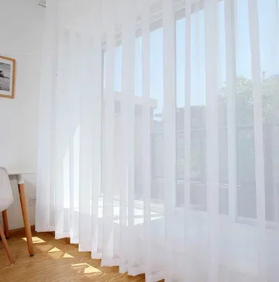High-End Chenille Embroidery Window Curtains