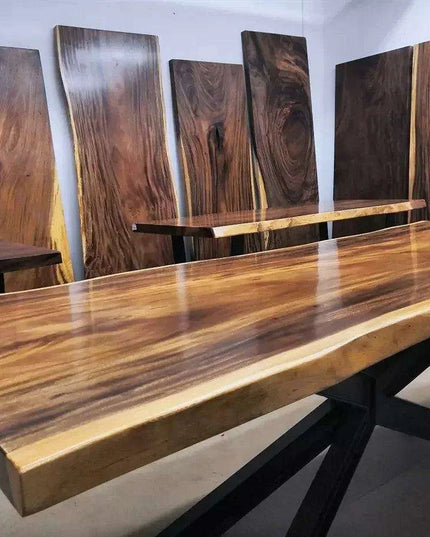 Artisan Crafted Live Edge Dining Tables - Exquisite Designs in Premium Woods