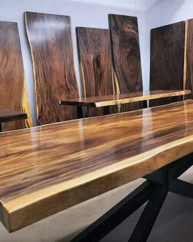 Artisan Crafted Live Edge Dining Tables - Exquisite Designs in Premium Woods