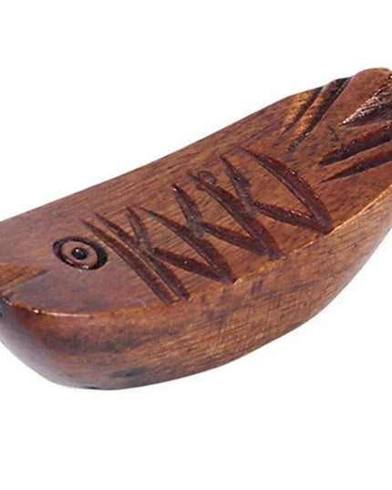 Charming Pillow-Shaped Wooden Chopstick Holder - Elegant Japanese Dining Essential