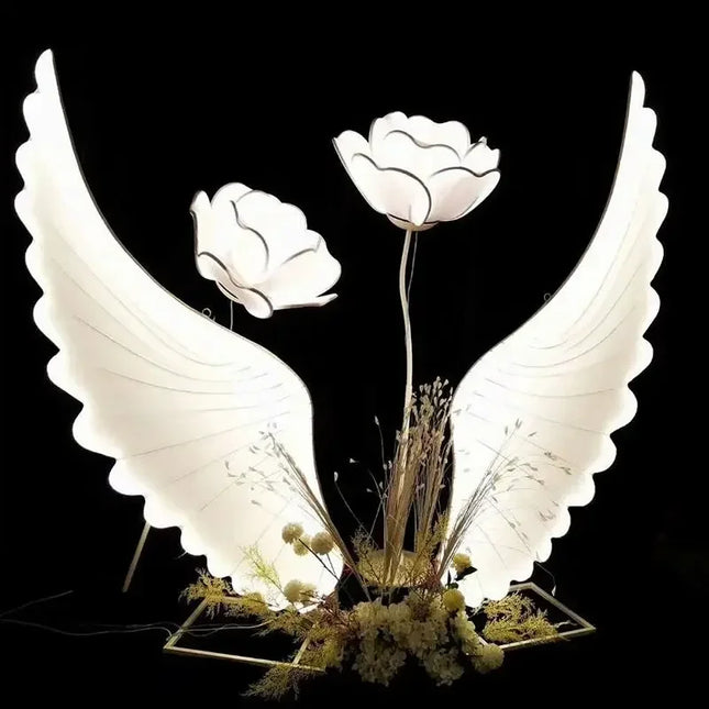 Wedding Luminescent Angel Wings LED Decoration Lamp Modern fairy wings for Party Stage Shining Road Lead led bride wedding wedding-luminescent-angel-wings-led-decoration-lamp-modern-fairy-wings-for-party-stage-shining-road-lead-led-bride-wedding