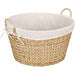 Elegant Water Hyacinth Laundry Hamper - Chic Storage Solution