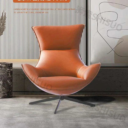 Scandinavian Leather Lounge Chair: A Stylish Seating Solution for Modern Comfort