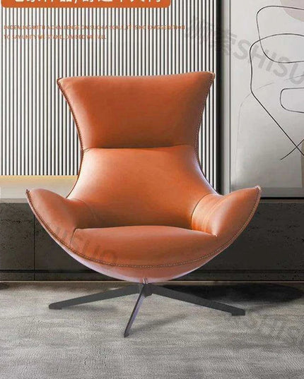 Scandinavian Leather Lounge Chair: A Stylish Seating Solution for Modern Comfort