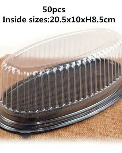 Elegant Transparent Baking Box Set - Enhance Your Culinary Creations with Style