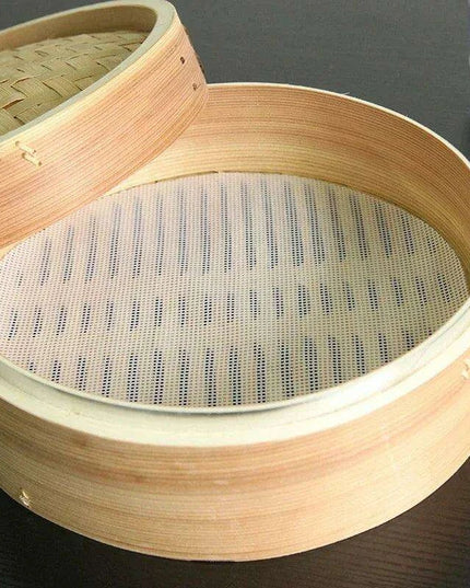 Bamboo Silicone Steamer Mat - Durable and Eco-Friendly Kitchen Must-Have for Perfectly Steamed Meals