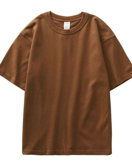 Dukeen Unisex 11.2oz Heavyweight Cotton Crewneck T-Shirt - Durable Solid Color Short Sleeve Essential