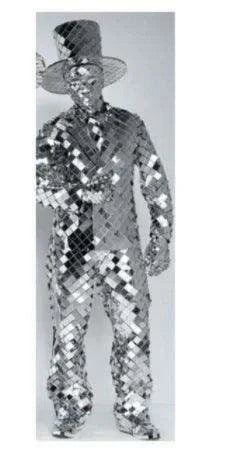 Stellar Chic: Innovative High-Tech Wedding Attire for Couples - Reflective Performance Ensemble