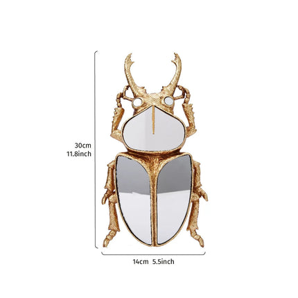 Shop1105754556 Gold Resin Hornet Wall Decoration - Unique Home Decor C