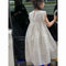 Cotton Medium To Large Children's Clothing Lace White Dress Girls' Princess Little Fresh Vest Dress 2025 Summer New Style cotton-medium-to-large-childrens-clothing-lace-white-dress-girls-princess-little-fresh-vest-dress-2025-summer-new-style