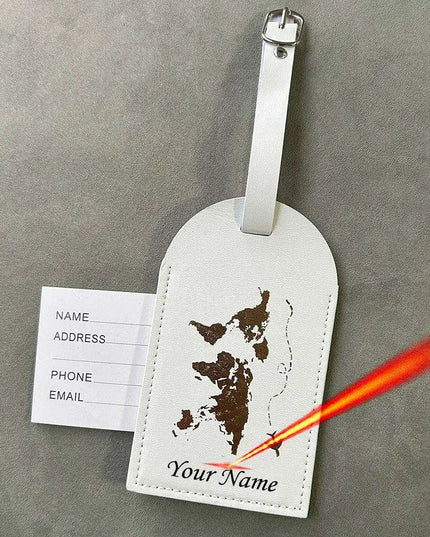 Custom Engraved Passport Holder for Adventurous Couples - Elegant Travel Essential