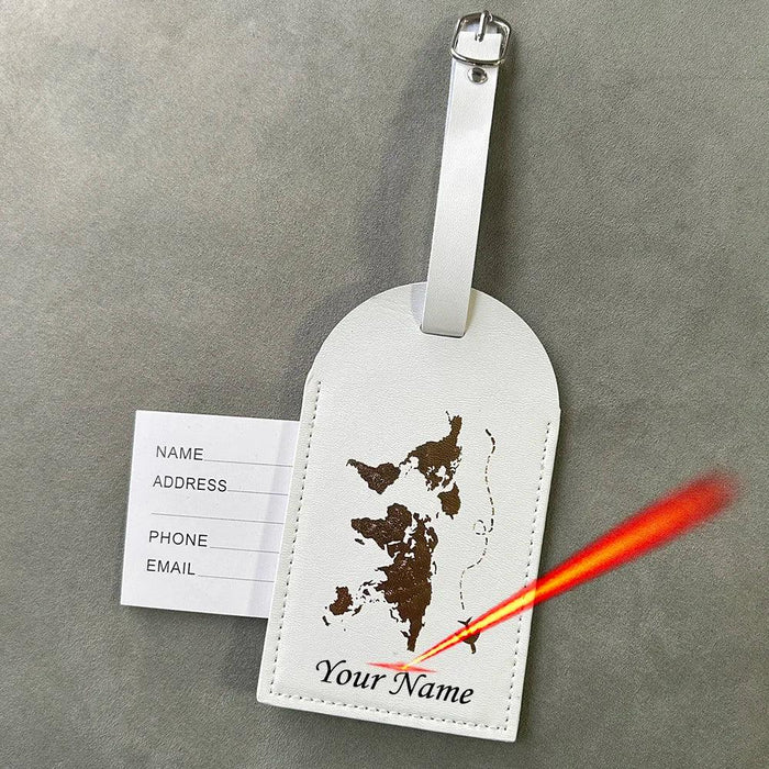 Custom Engraved Passport Holder for Adventurous Couples - Elegant Travel Essential