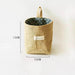 Versatile Foldable Jute and Cotton Storage Basket for Home and Travel