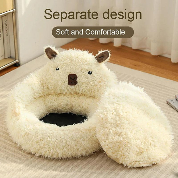 Year-Round Comfort Pet Haven: Luxury Bed for Ultimate Pet Relaxation