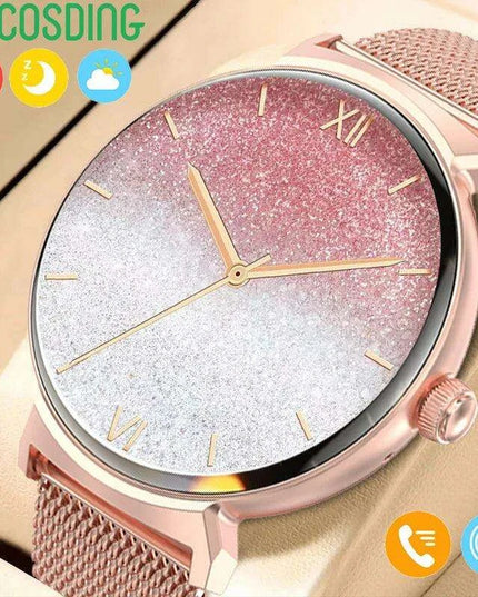 Smart Bluetooth Calling Fitness Tracker Smartwatch with Touchscreen