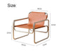 Bauhaus Luxe Leather Lounge Chair - A Fusion of Style and Comfort