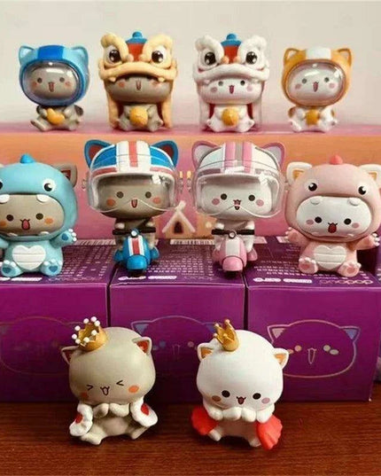 10-Piece Mystery Figurine Set for Enthusiasts and Collectors