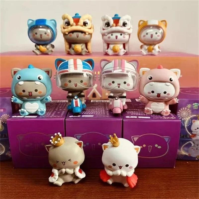 10-Piece Mystery Figurine Set for Enthusiasts and Collectors