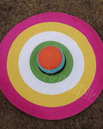 Extra-Wide 25cm Brim Floppy Straw Sun Hat for Women - UV Protection, Travel-Friendly Summer Essential - Wholesale Options Available