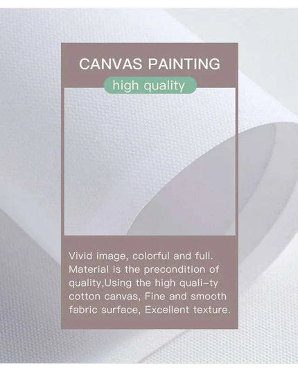 Coastal Serenity: Palm Leaf Canvas Art for Relaxing Home Decor