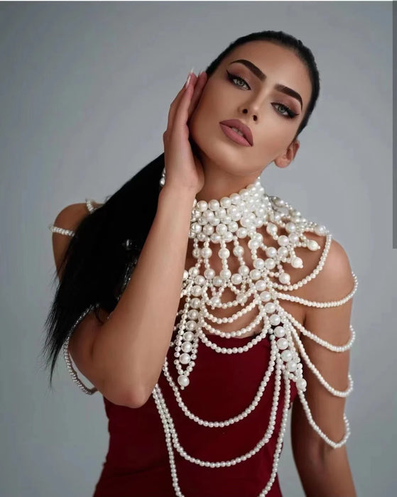 Immerse in Luxury: Custom Imitation Pearl Body Jewelry for Fashionistas