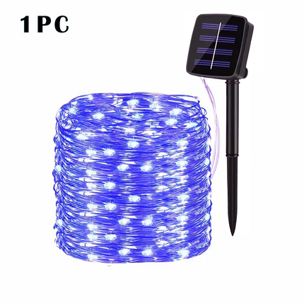 Shop1102743347 32M Solar LED Fairy String Lights - Waterproof & Twinkl