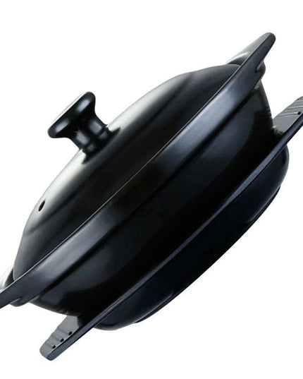 Stylish Ceramic Stew Pot Collection with Dual Handles and Serving Tray