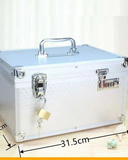 Savings Security Vault - Combination Lock Storage Box for All Ages