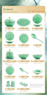 Sophisticated Blue and White Porcelain Dinnerware Set with Opulent Gold Accents