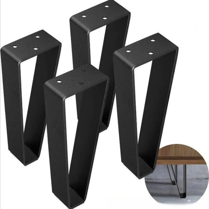 4pcs Metal Table Legs/feet Furniture Support Solid Steel Legs for Coff