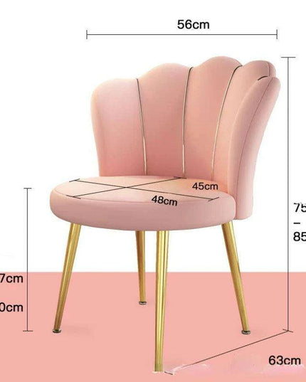 Scandinavian Chic Vanity Chair