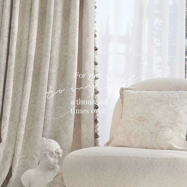 Luxurious French Palace Blackout Drapes for Chic Home Elegance