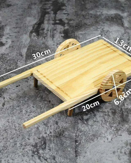 Handcrafted Wooden Sushi Serving Board - Enhance Your Culinary Presentation