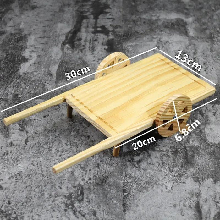 Handcrafted Wooden Sushi Serving Board - Enhance Your Culinary Presentation