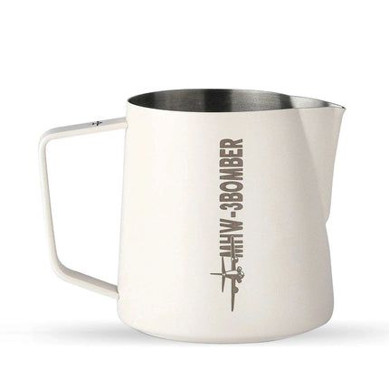 Stylish Pink Stainless Steel Milk Frother Set - Professional Barista Edition for Latte Art 500/600ml