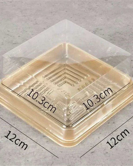 Elegant Transparent Baking Box Set - Enhance Your Culinary Creations with Style