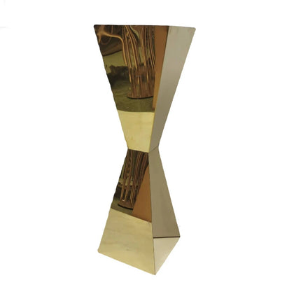 IMUWEN Shiny Stainless Steel Vase Wedding Table Centerpieces Flower Stands Vases Road Lead Party Decoration IM1112 imuwen-shiny-stainless-steel-vase-wedding-table-centerpieces-flower-stands-vases-road-lead-party-decoration-im1112