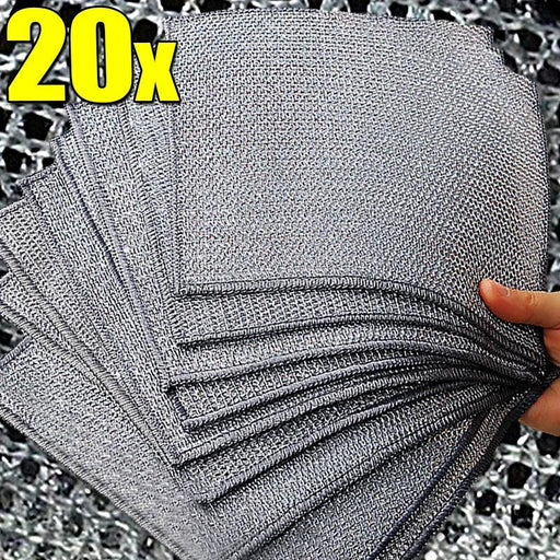 Premium Non-Stick Steel Wire Cleaning Towels: Ultimate Kitchen Maintenance Set