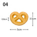 Lifelike Cookie Display Collection - 16 Realistic Replicas for Bakery Showcases and Photography
