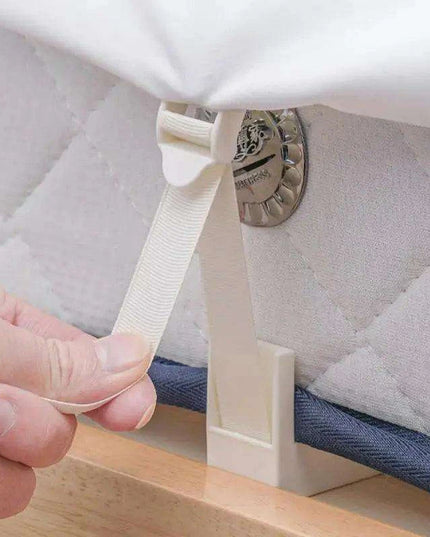 Bedding Clip Set - Adjustable Fasteners for a Tidy Bed Transformation