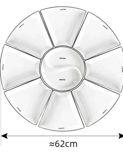 Exquisite 9-Piece Ceramic Dining Set for Memorable Meals
