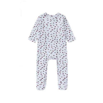 Cozy Plaid Family Matching Romper Set for Kids – Comfortable Cotton Sleepwear