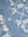 Chic Embroidered Denim Evening Gown with Diamond Detailing - Summer 2024 Edition