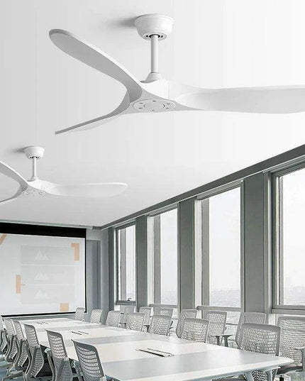 Retro Industrial Ceiling Fan with Remote Control - Chic Air Circulator for Spacious Areas