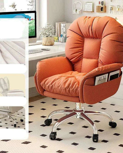 Plush Swivel Recliner Gaming Chair: Luxury Comfort and Style