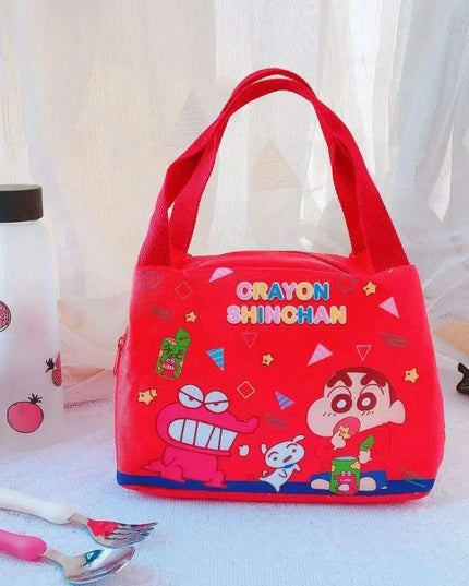 Sanrio Character Cozy Lunch Bag - Cute Insulated Tote Featuring Keroppi, My Melody & Badtz Maru for School and Office